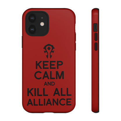 Tough Cases Custom "Kill all the Alliance" Unique Phone Accessories