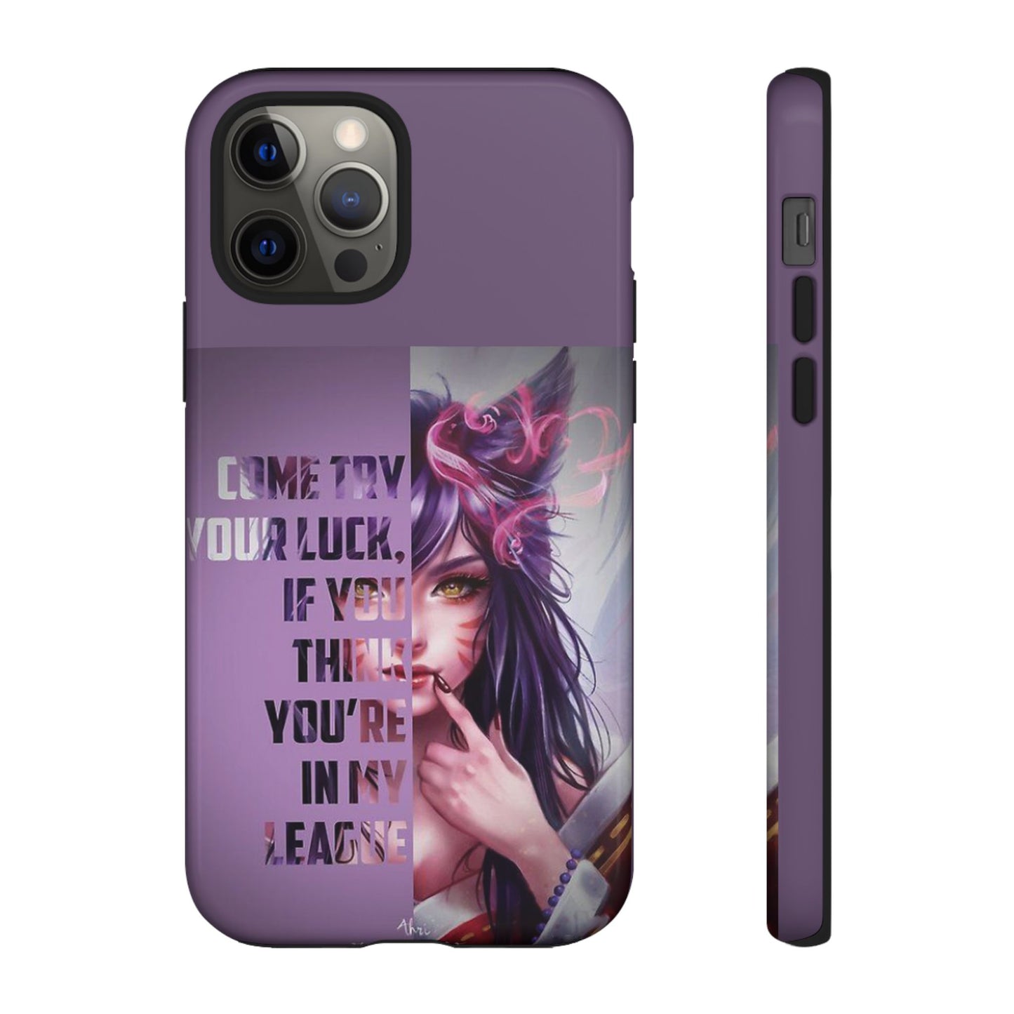 Tough Cases Custom Ahri Unique Phone Accessories