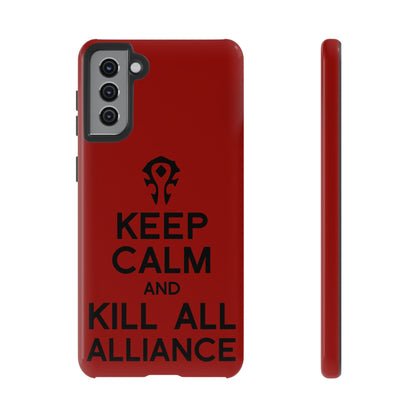 Tough Cases Custom "Kill all the Alliance" Unique Phone Accessories