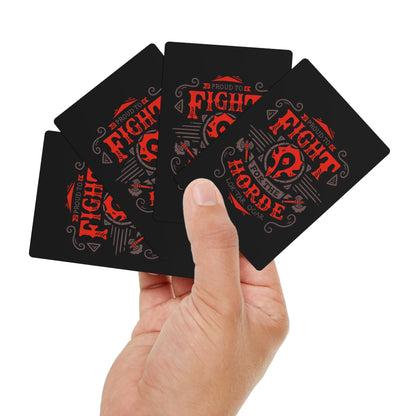 Poker Custom Cards For the Horde