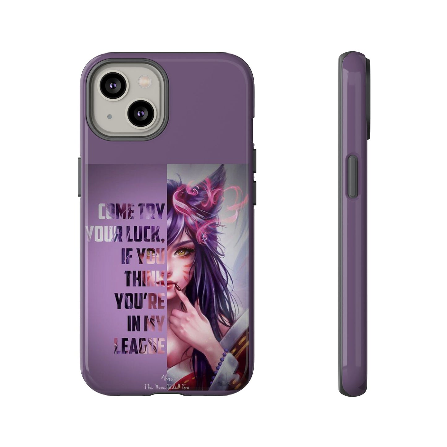 Tough Cases Custom Ahri Unique Phone Accessories