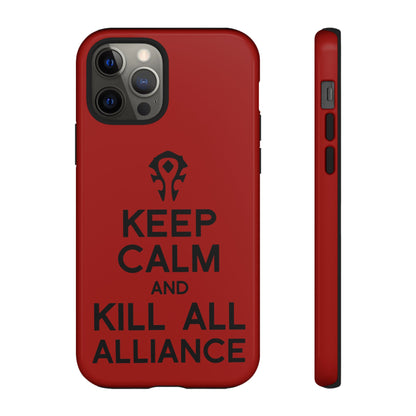 Tough Cases Custom "Kill all the Alliance" Unique Phone Accessories