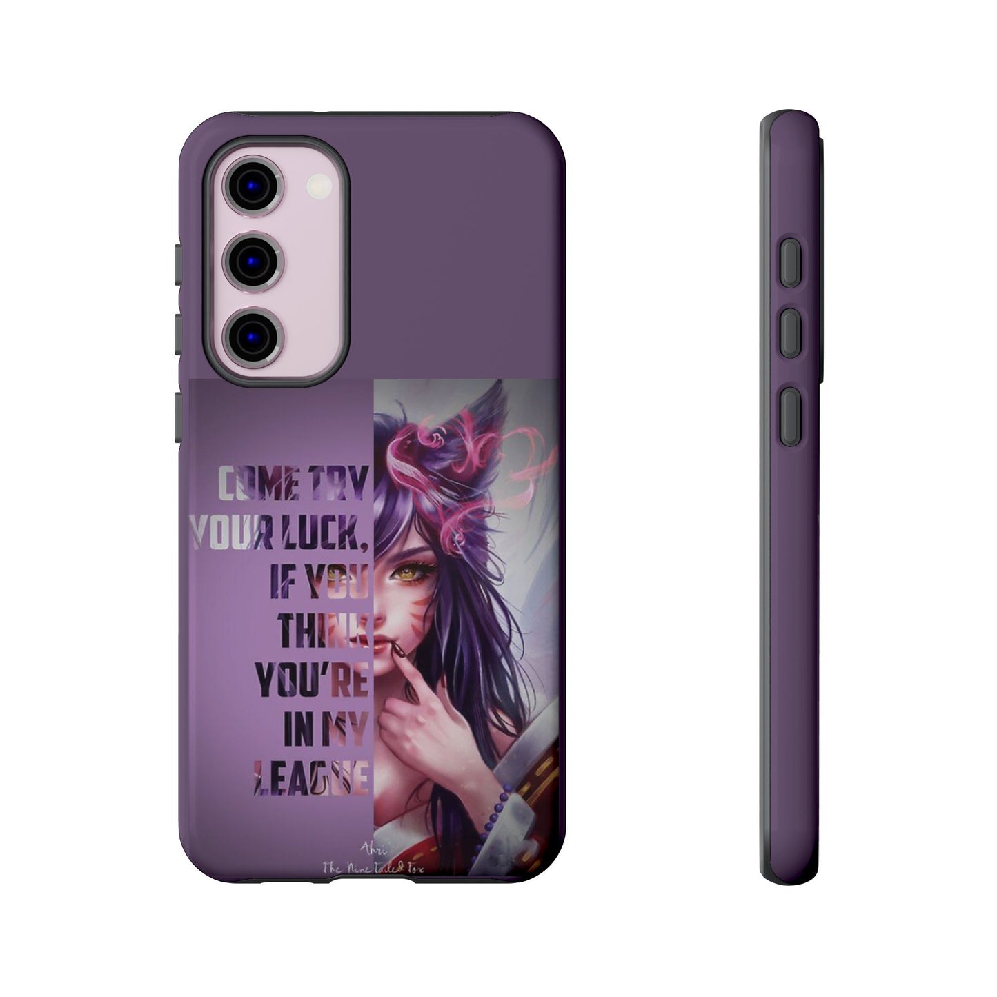 Tough Cases Custom Ahri Unique Phone Accessories