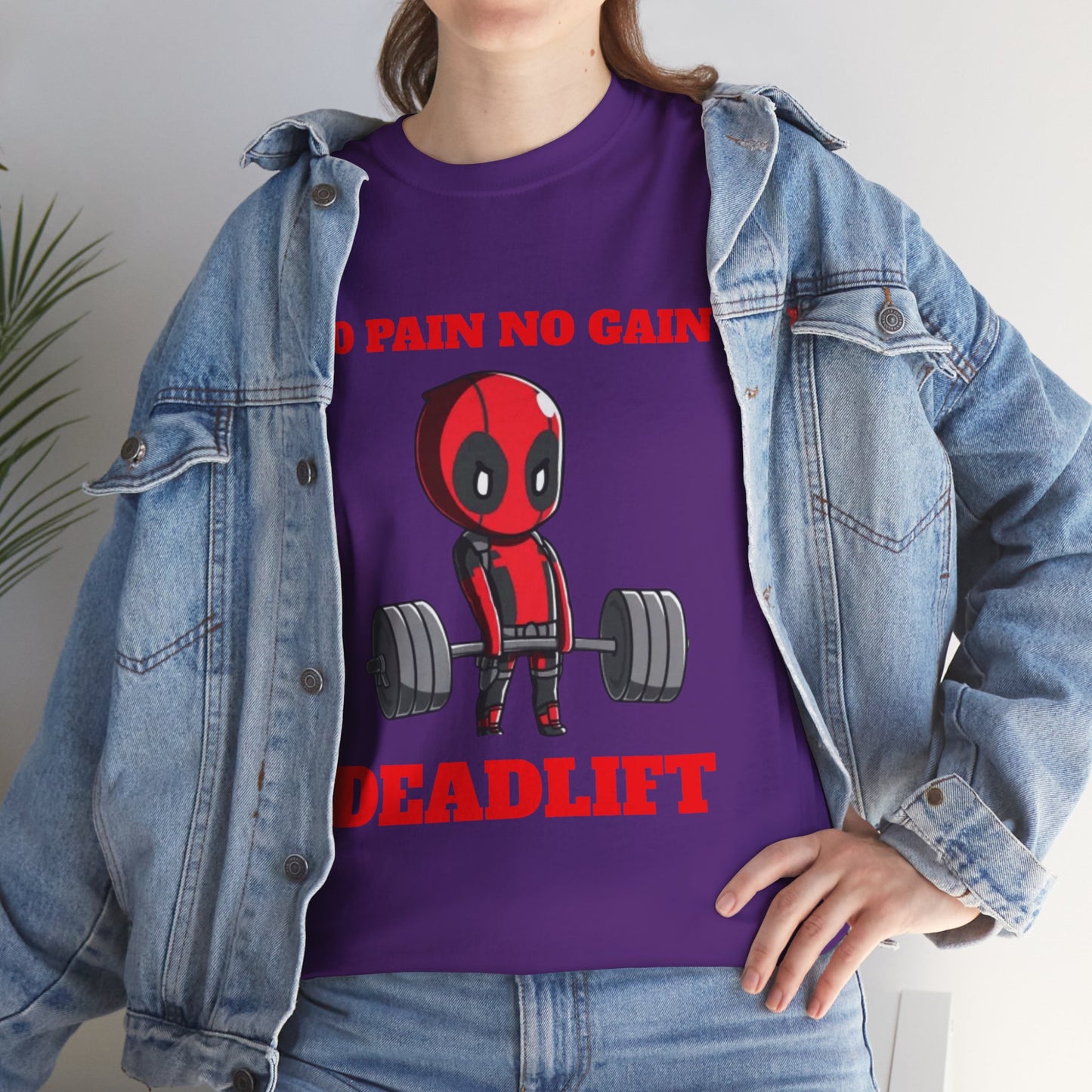 Unisex "DeadLift" Heavy Cotton T-Shirt