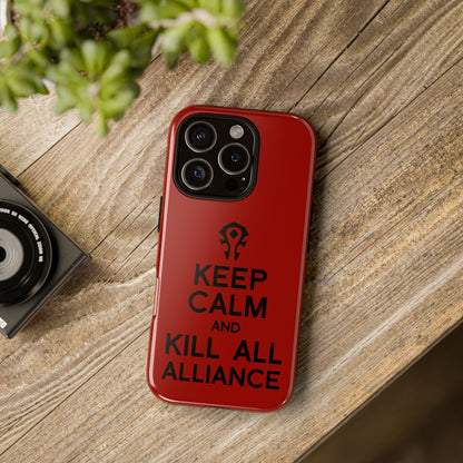 Tough Cases Custom "Kill all the Alliance" Unique Phone Accessories