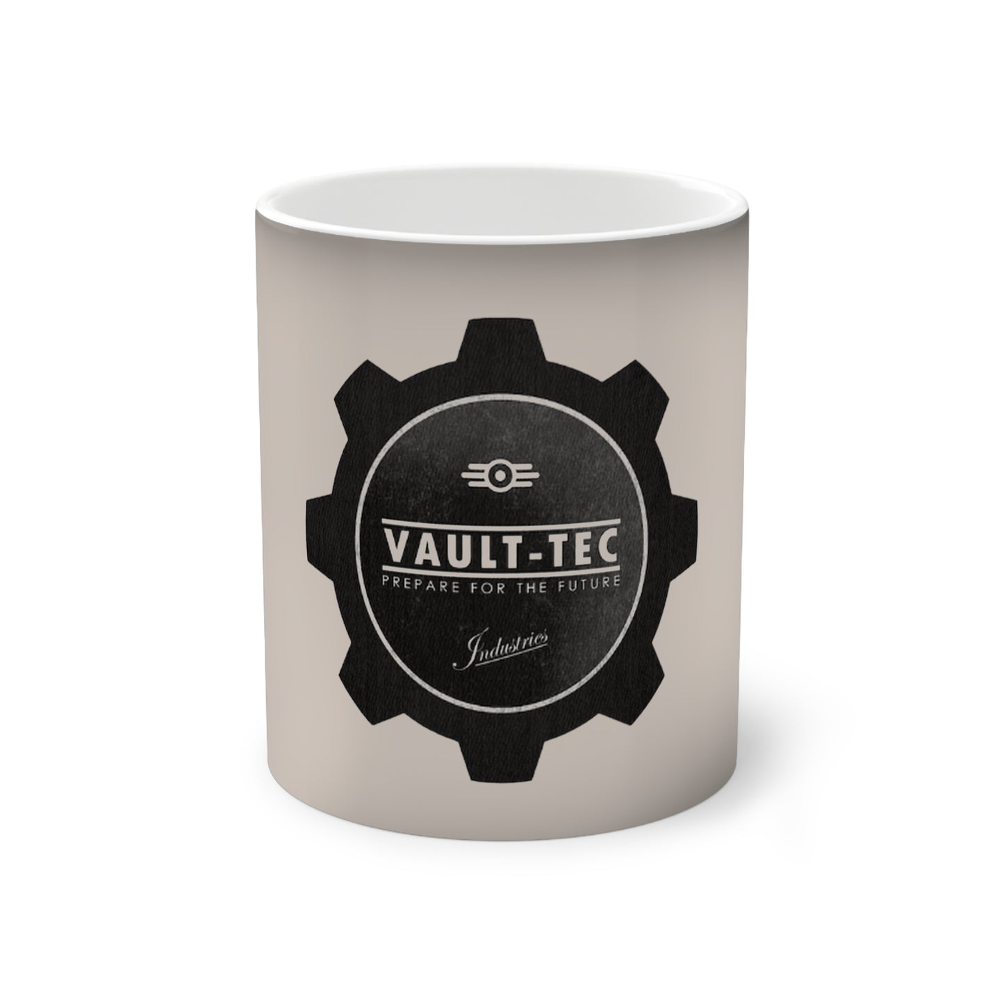 Personalized Vault-Tec Color-Changing Ceramic Mug - Custom Gift