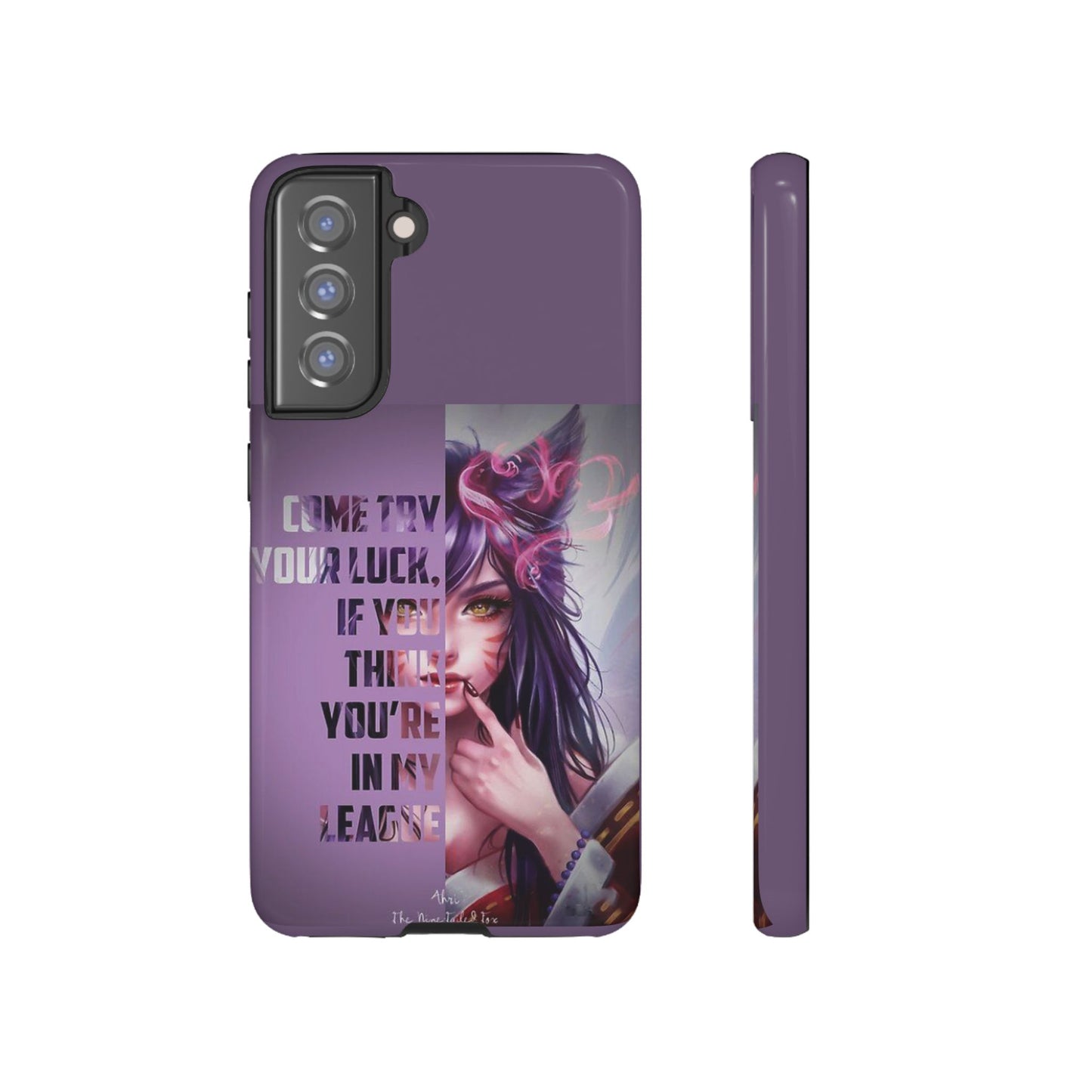 Tough Cases Custom Ahri Unique Phone Accessories