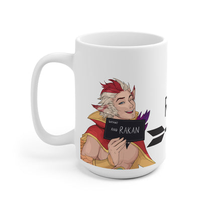 Personalized Rakan Ceramic Mug - Custom Gift