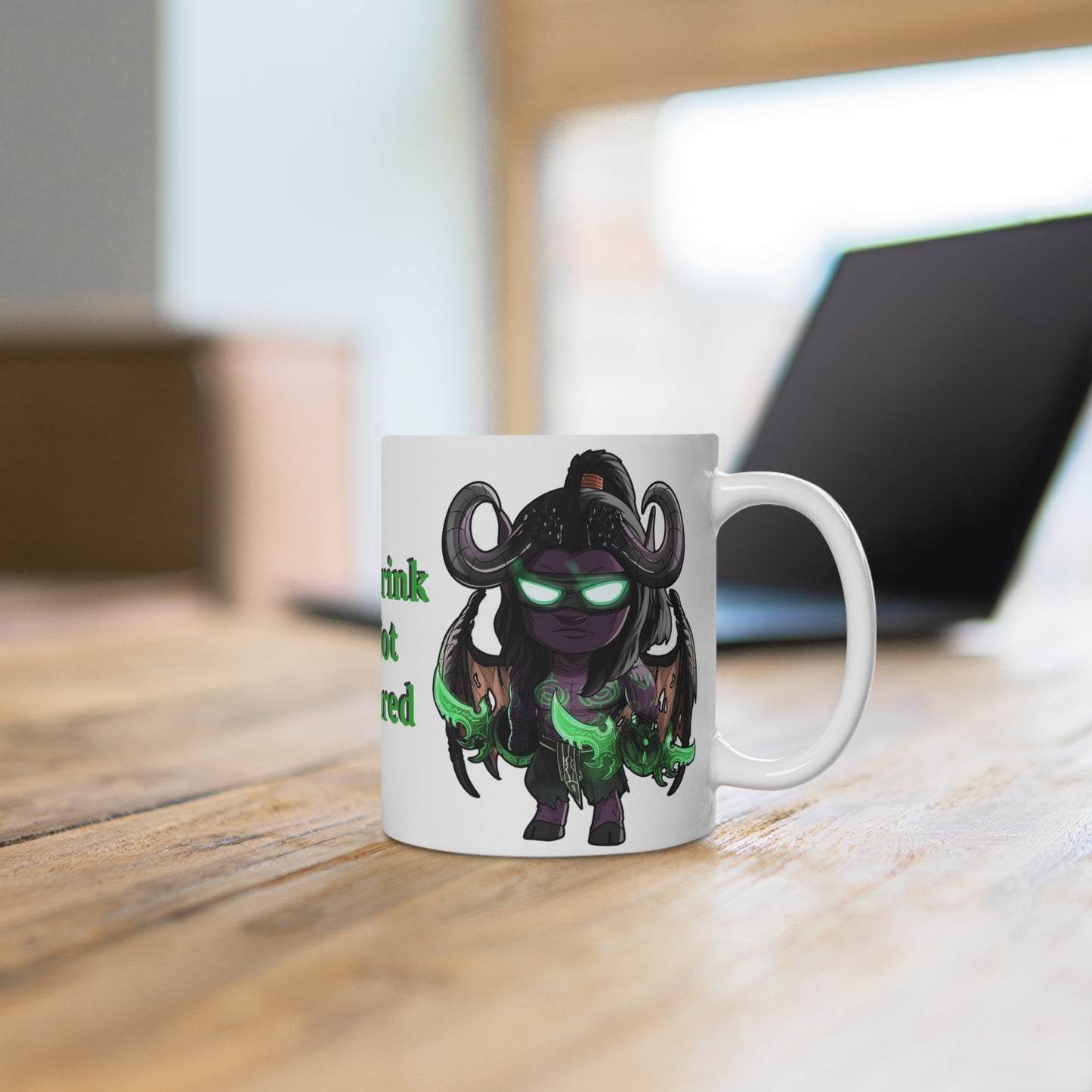 Personalized Illidan Ceramic Mug - Custom Gift