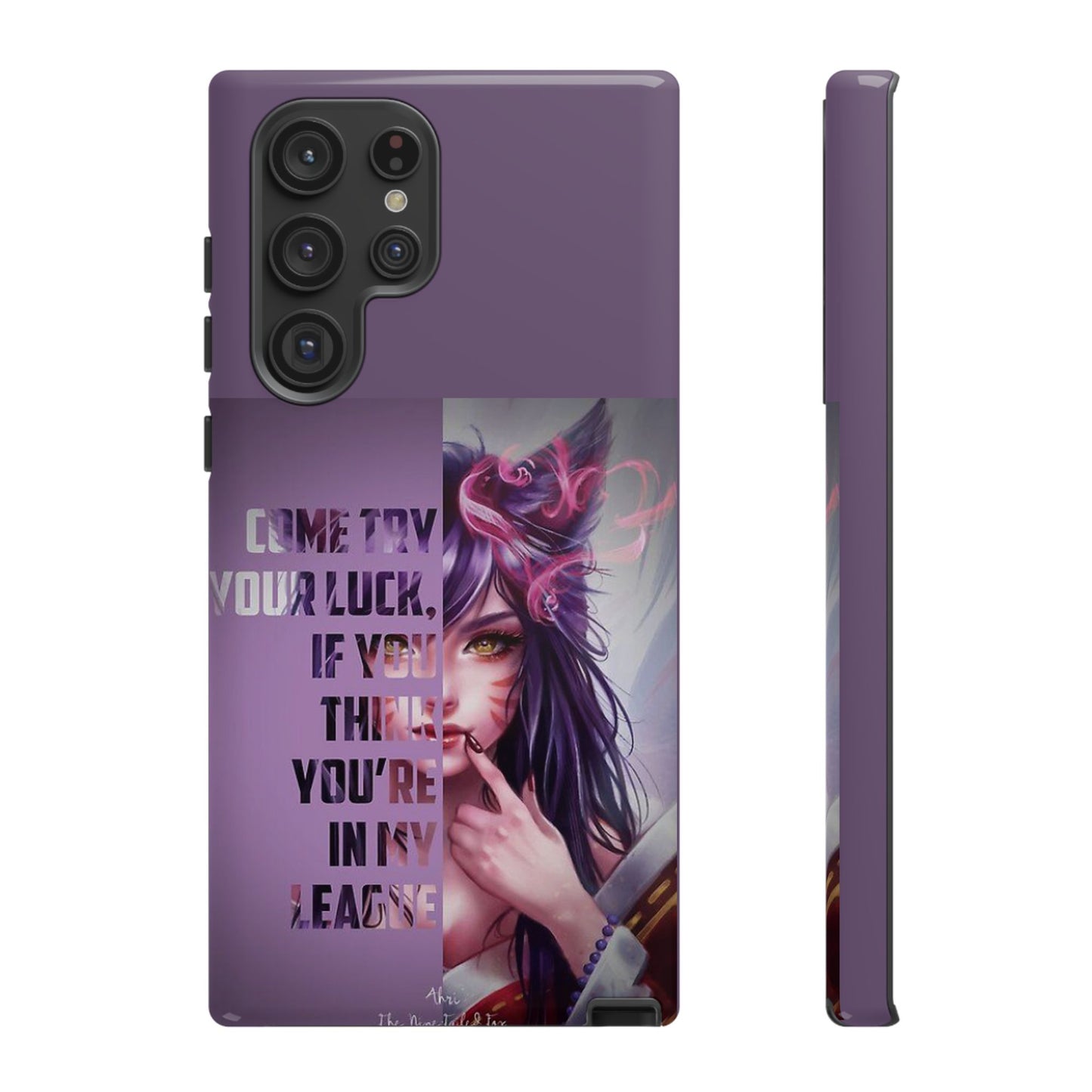 Tough Cases Custom Ahri Unique Phone Accessories