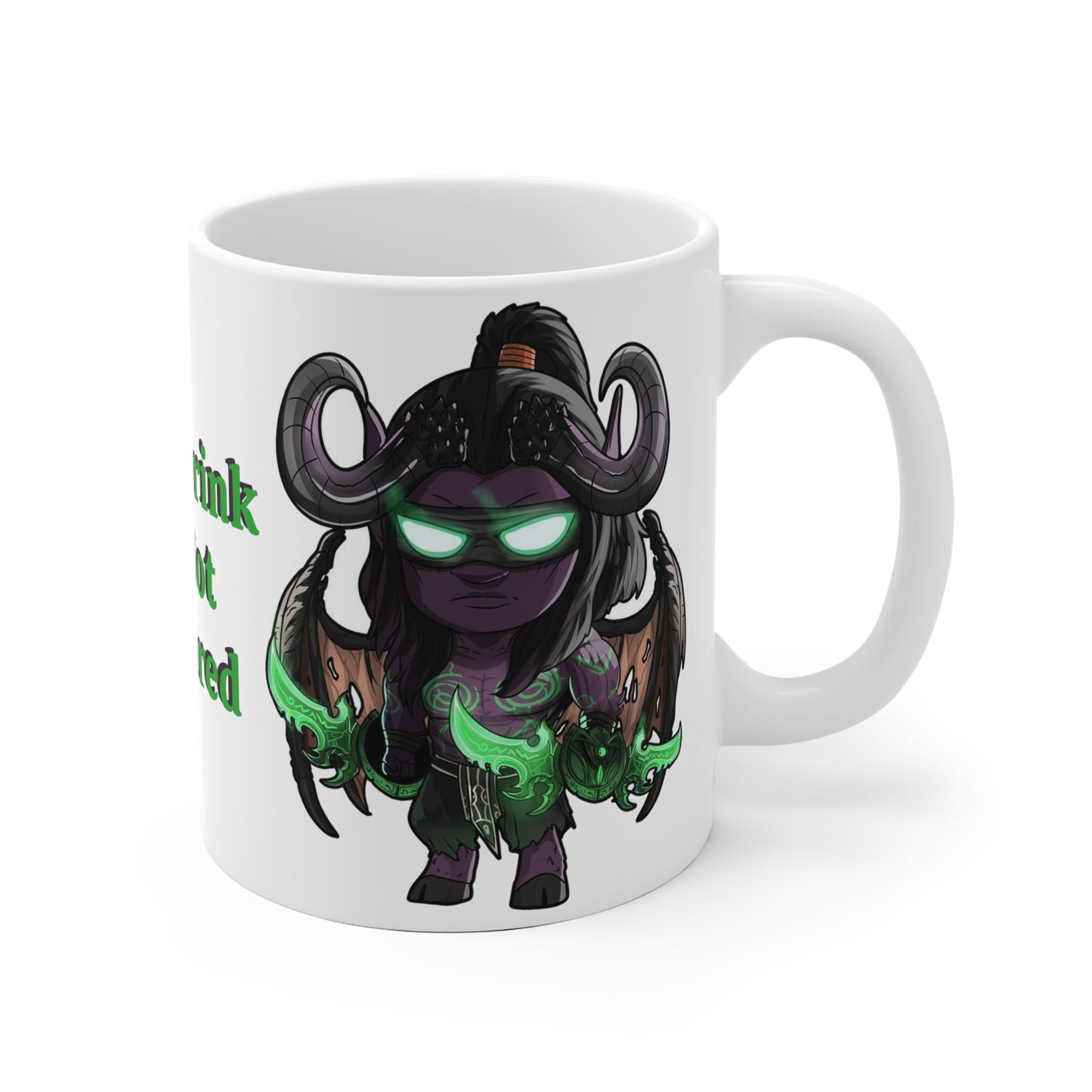 Personalized Illidan Ceramic Mug - Custom Gift