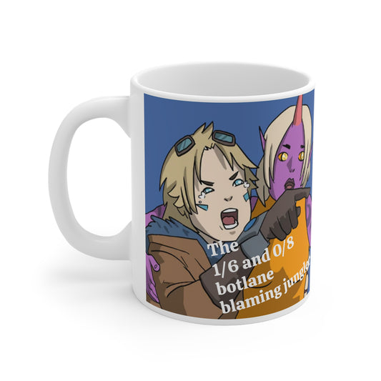 Personalisierte Botlane Feed Keramiktasse - Individuelles Geschenk