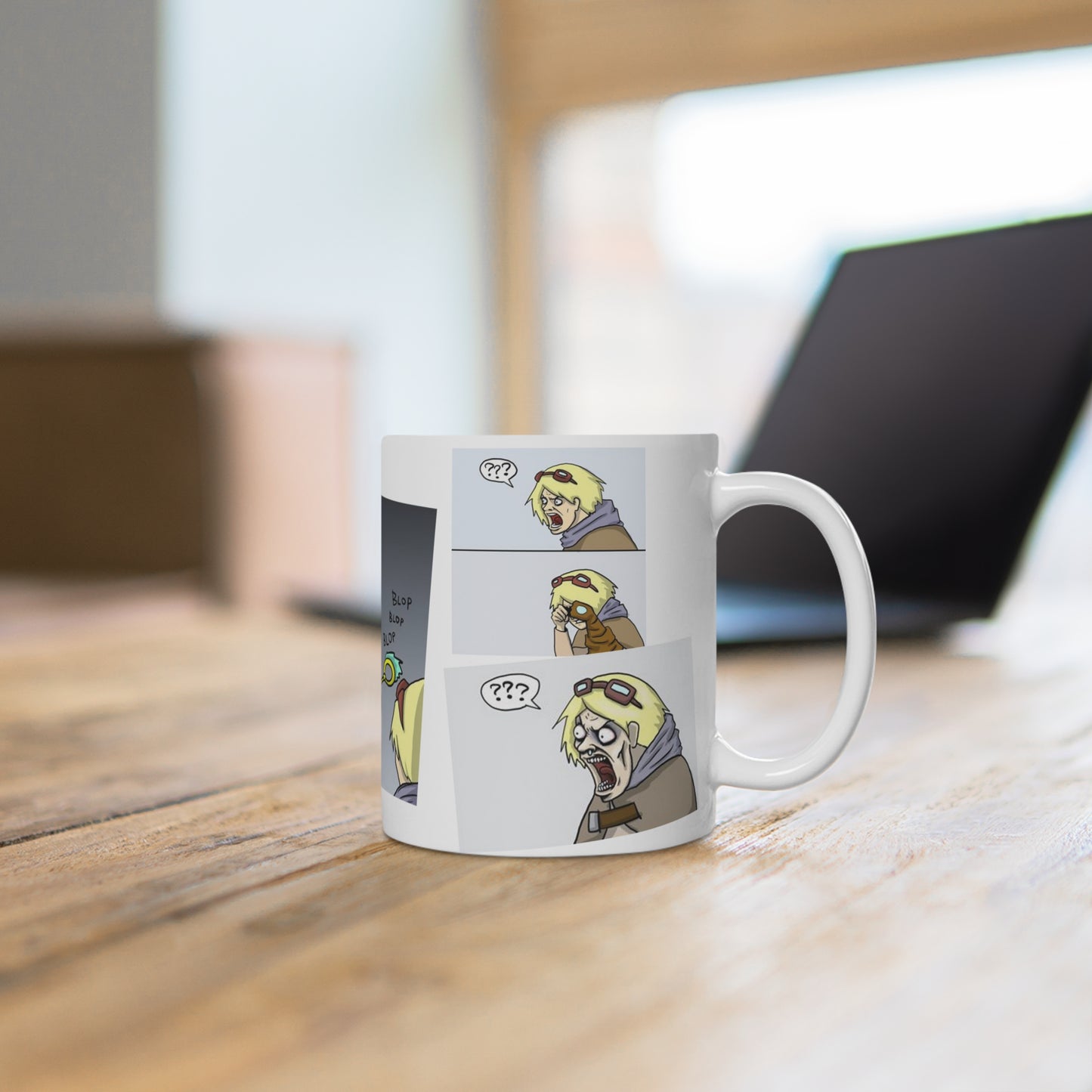 Personalized Nami and Ezreal Ceramic Mug - Custom Gift