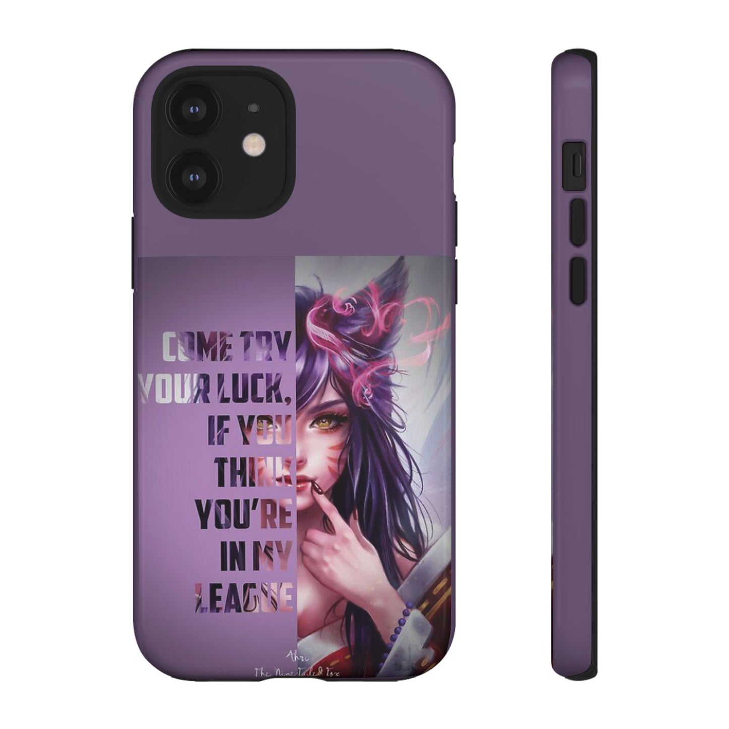 Tough Cases Custom Ahri Unique Phone Accessories