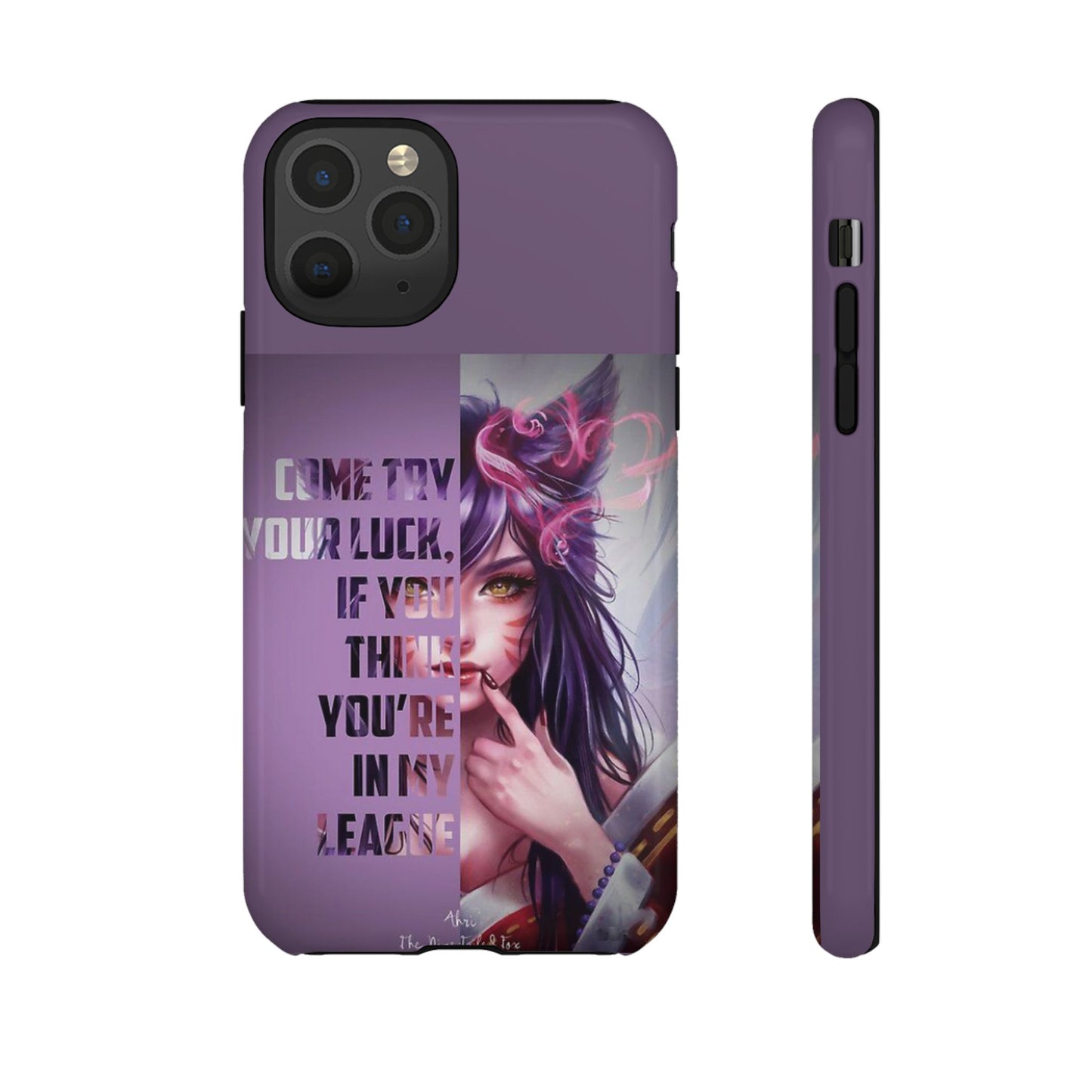 Tough Cases Custom Ahri Unique Phone Accessories