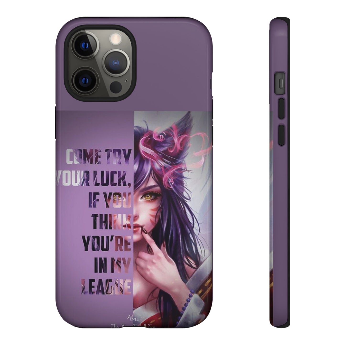 Tough Cases Custom Ahri Unique Phone Accessories