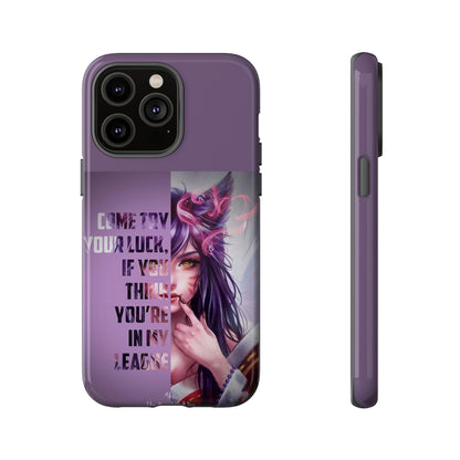 Tough Cases Custom Ahri Unique Phone Accessories