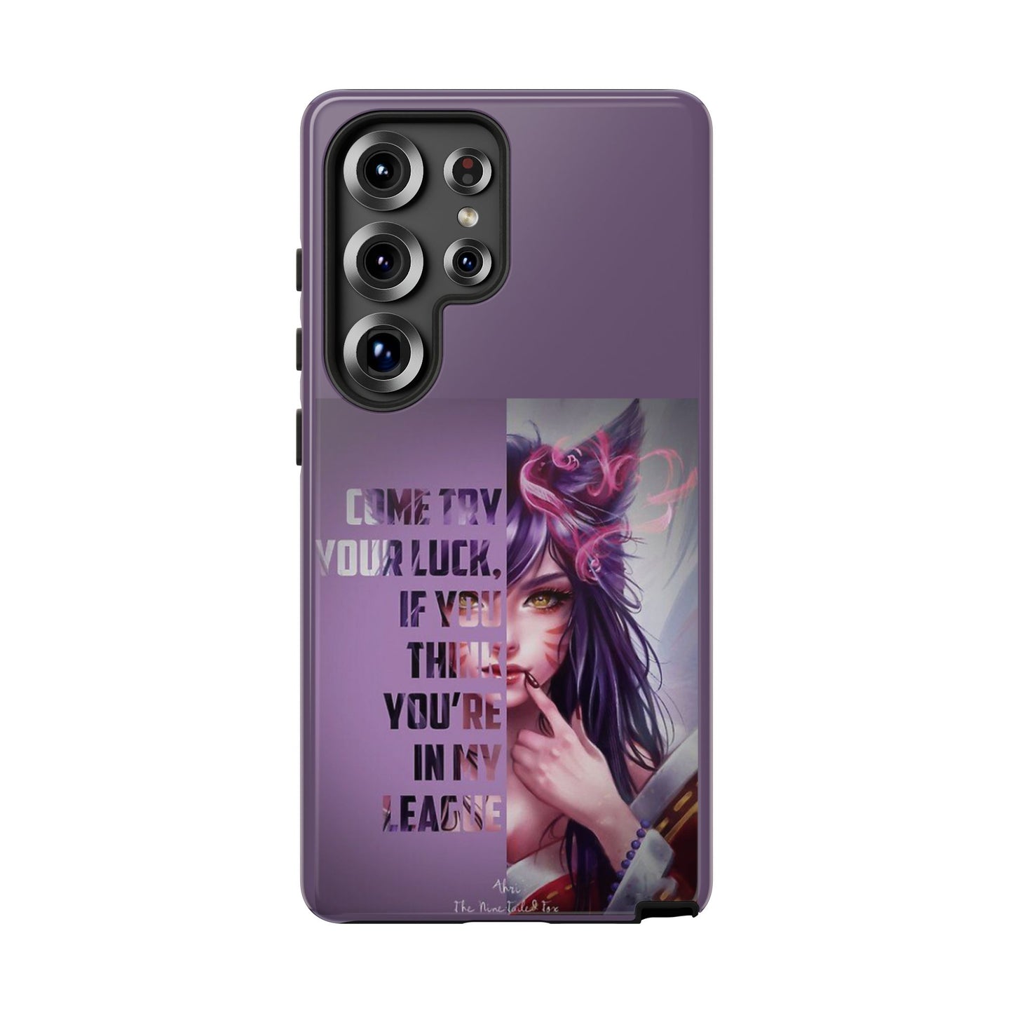 Tough Cases Custom Ahri Unique Phone Accessories