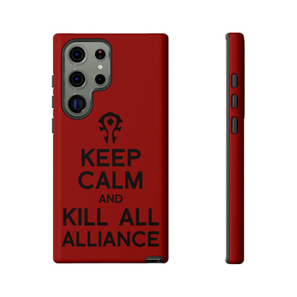 Tough Cases Custom "Kill all the Alliance" Unique Phone Accessories