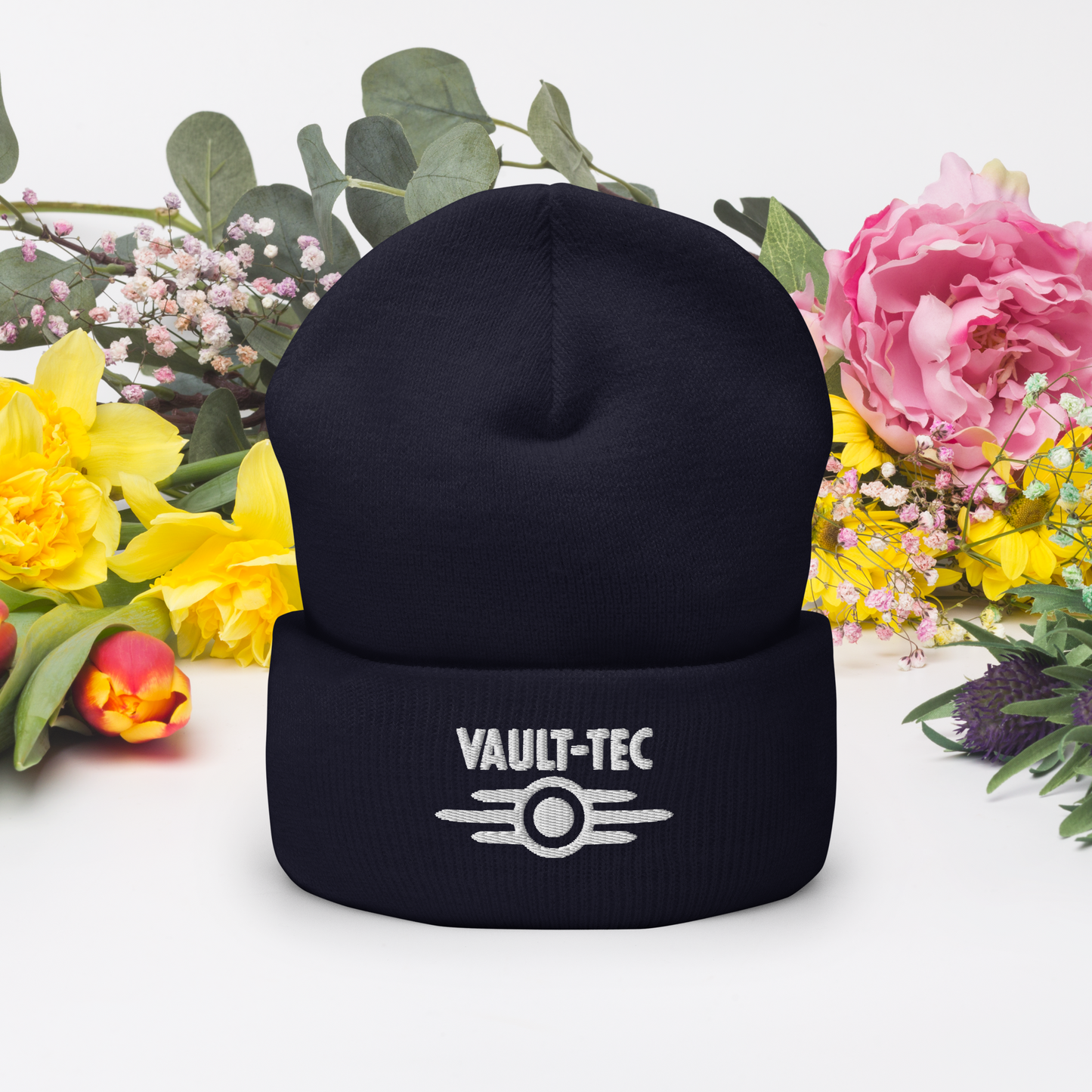 Unisex Embroidered Vault-tec Hat – Comfort, Warmth, and Adjustable Style