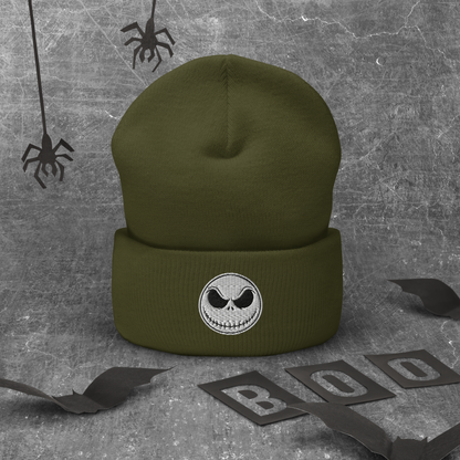 Unisex Embroidered Jack Skellington Hat – Comfort, Warmth, and Adjustable Style