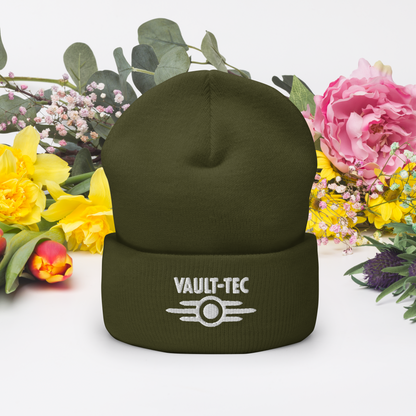 Unisex Embroidered Vault-tec Hat – Comfort, Warmth, and Adjustable Style