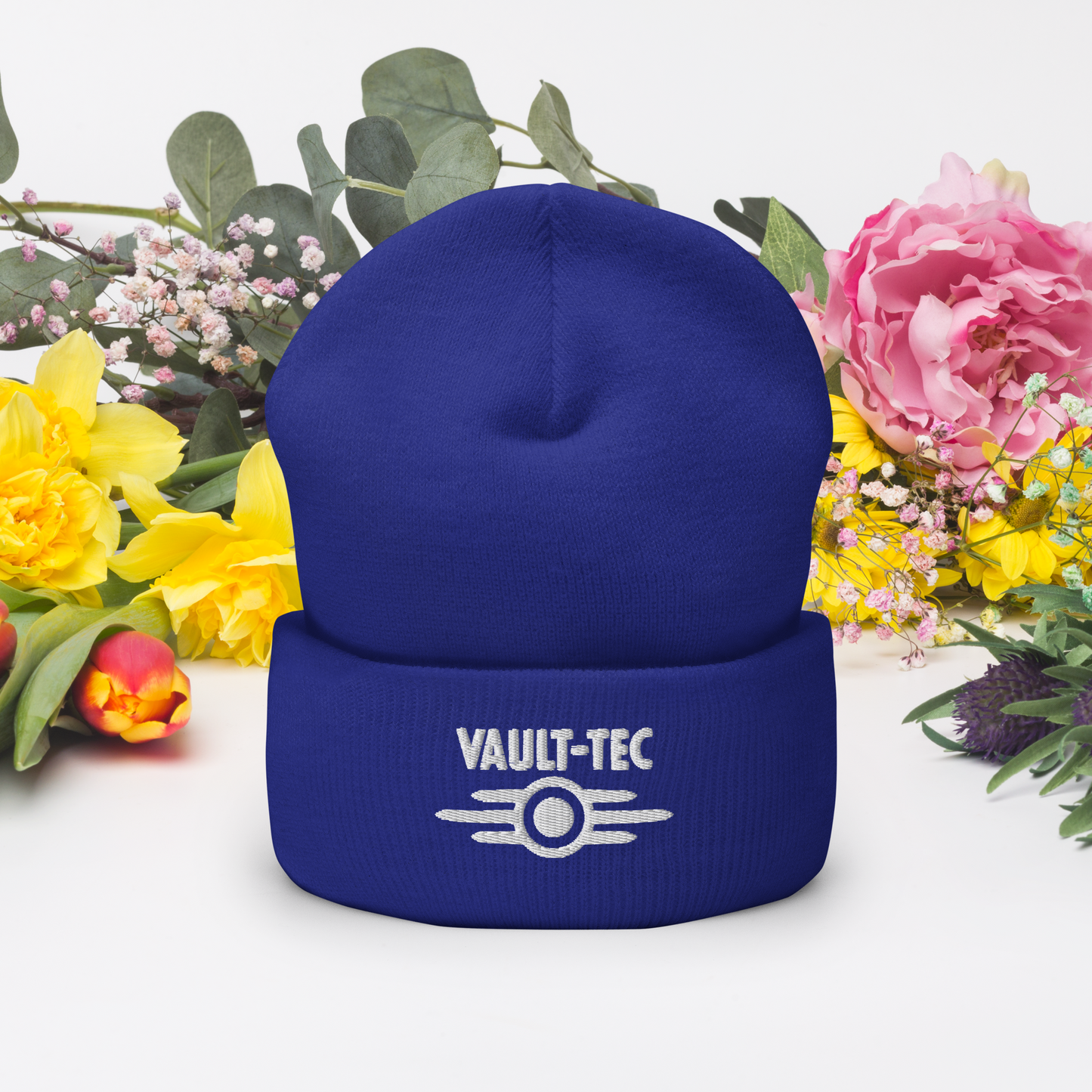 Bestickte Vault-tec-Mütze für Unisex – Komfort, Wärme und anpassbarer Stil