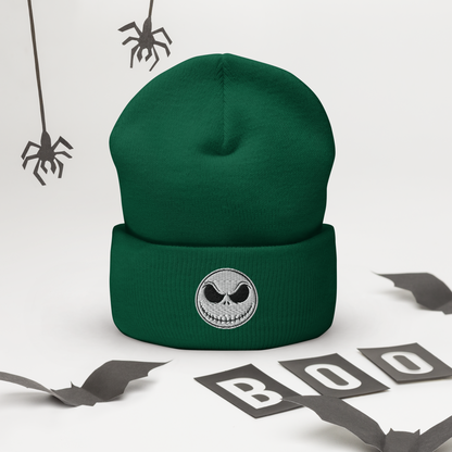 Unisex Embroidered Jack Skellington Hat – Comfort, Warmth, and Adjustable Style