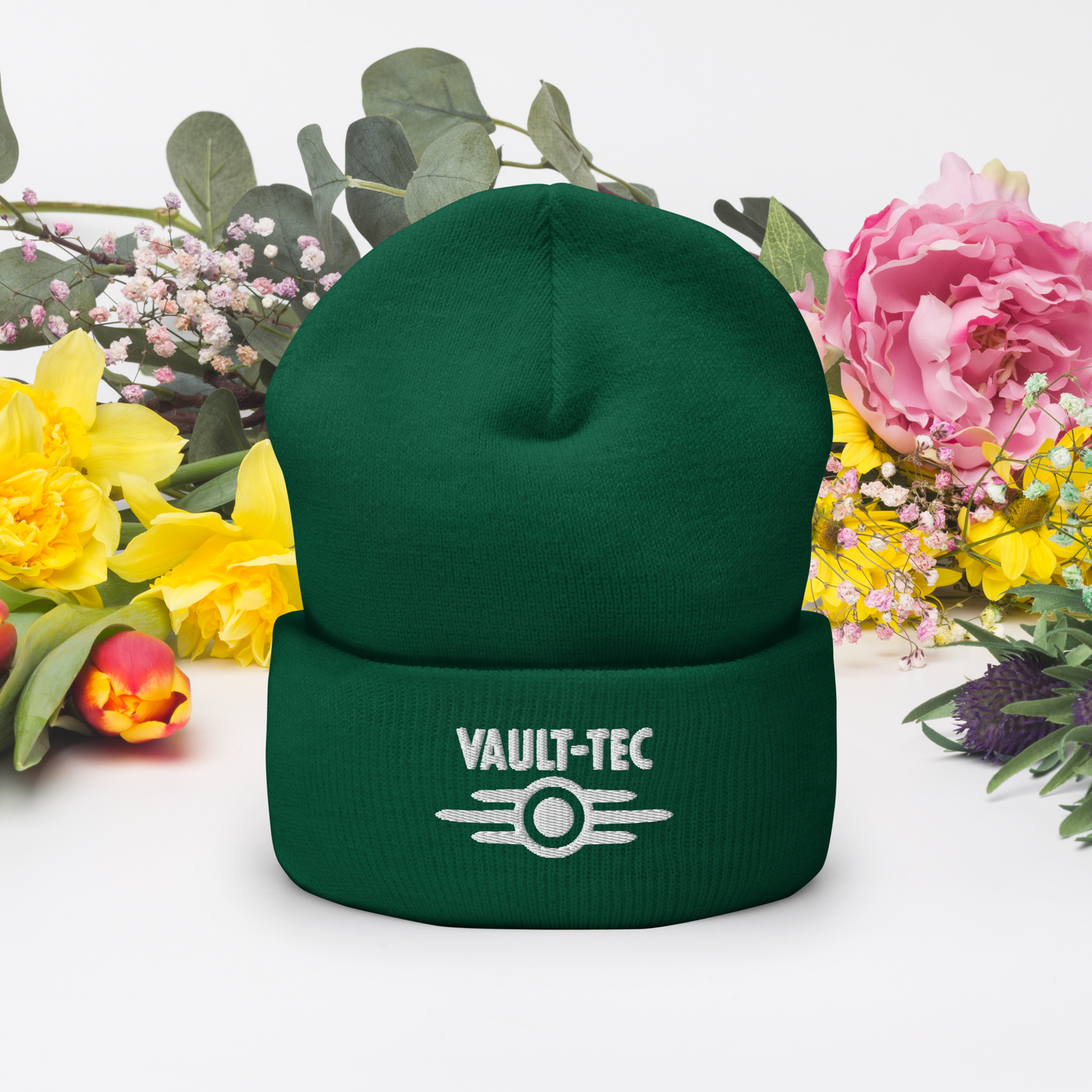 Unisex Embroidered Vault-tec Hat – Comfort, Warmth, and Adjustable Style