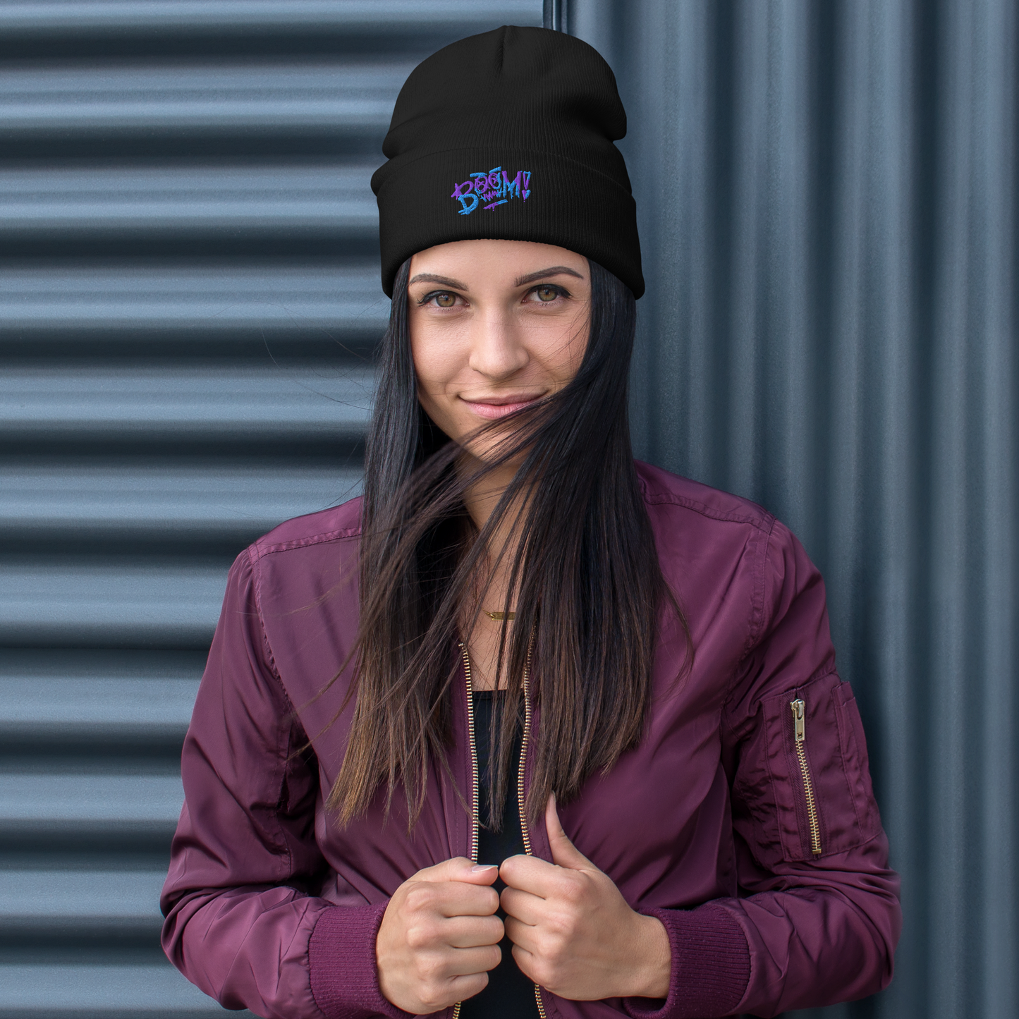 Unisex Gaming Embroidered Beanie – Comfort, Warmth, and Adjustable Style