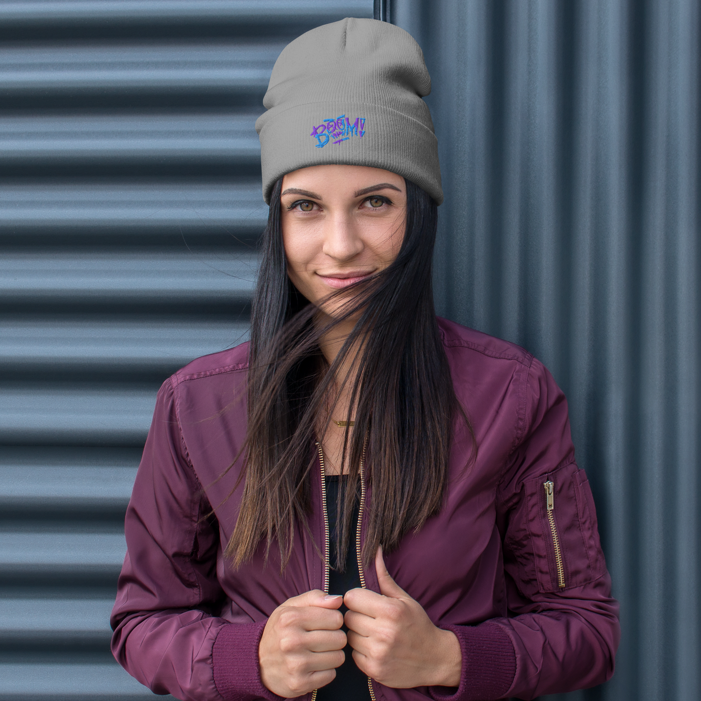 Unisex Gaming Embroidered Beanie – Comfort, Warmth, and Adjustable Style