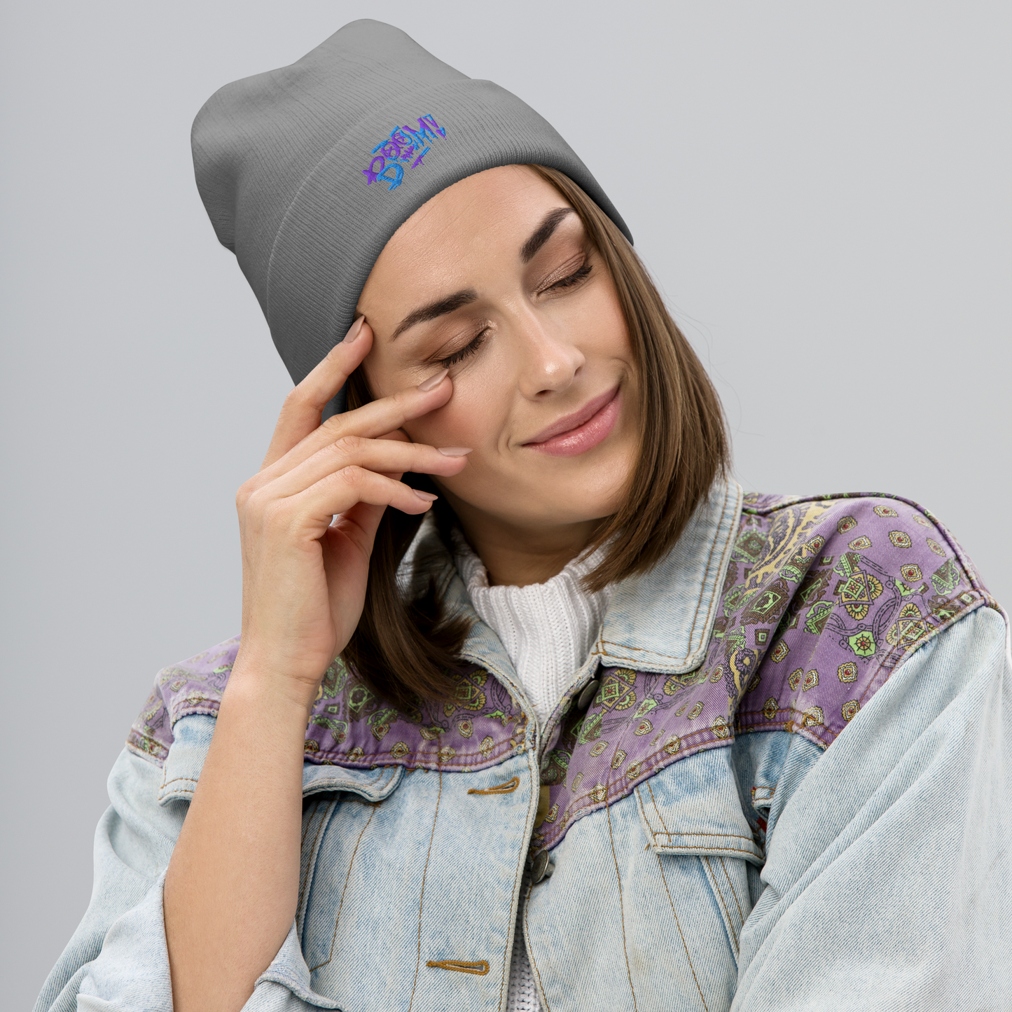 Unisex Gaming Embroidered Beanie – Comfort, Warmth, and Adjustable Style