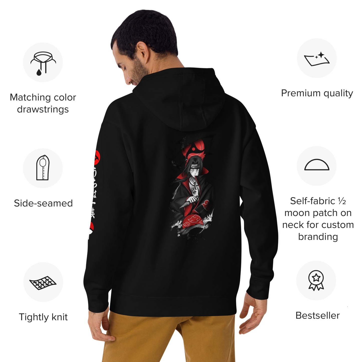 Itachi Custom Hoodie Exclusive Design