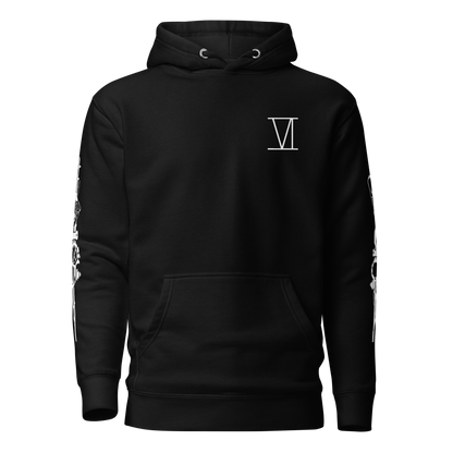 VI Unisex Hoodie – Einzigartiges Design für Fans