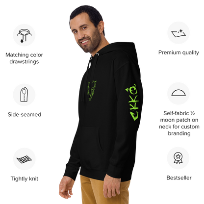 Custom Hoodie Ekko- Unisex Heavy Blend Hooded Sweatshirt