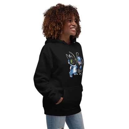 Ohnezahn und Stitch Unisex Heavy Blend™ Kapuzenpullover, Custom Hoodie