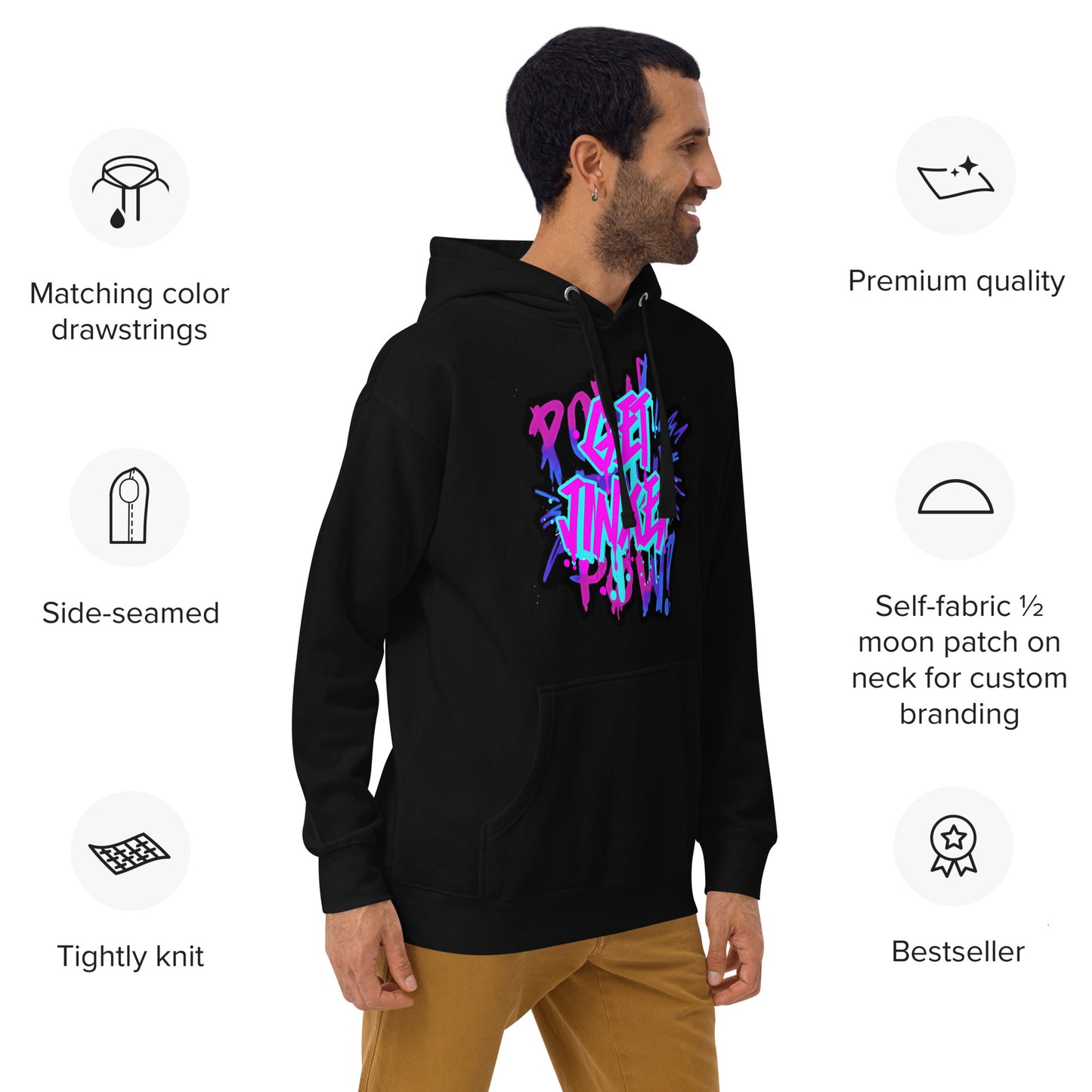 Jinxed Hoodie, Unisex Sweatshirt für Gamer-Fans