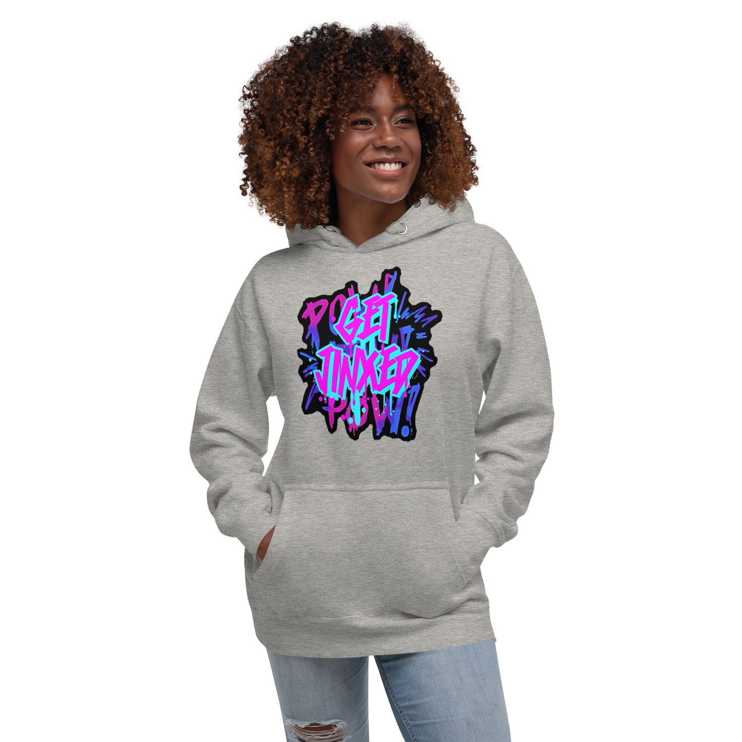 Jinxed Hoodie, Unisex Sweatshirt für Gamer-Fans