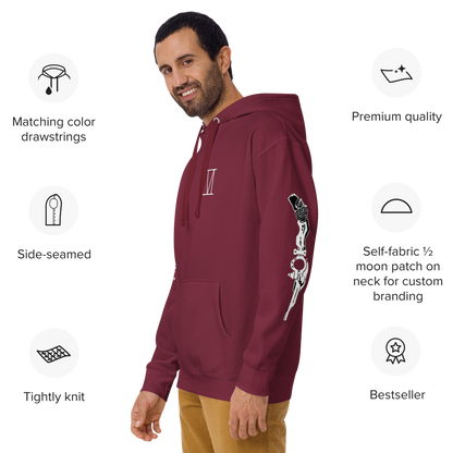 VI Unisex Hoodie – Einzigartiges Design für Fans