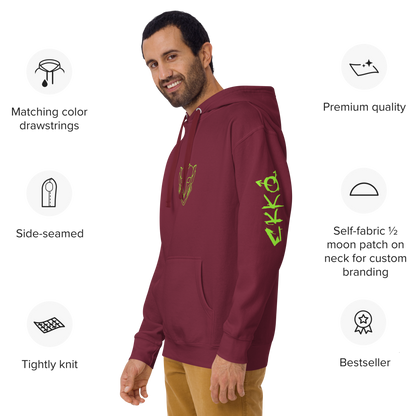 Custom Hoodie Ekko- Unisex Heavy Blend Hooded Sweatshirt