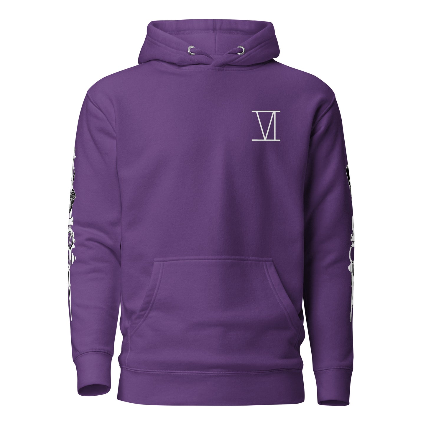 VI Unisex Hoodie – Einzigartiges Design für Fans