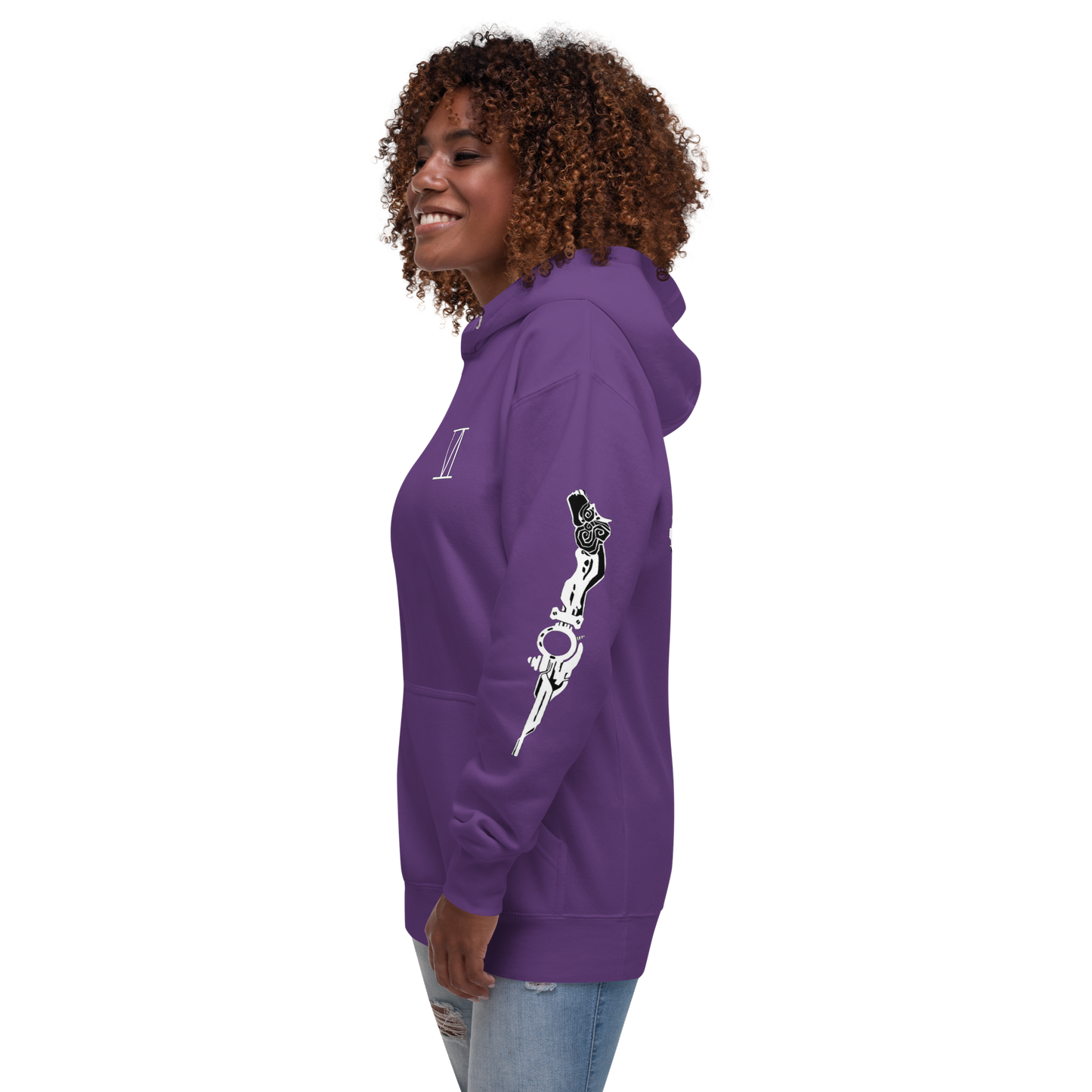 VI Unisex Hoodie – Einzigartiges Design für Fans