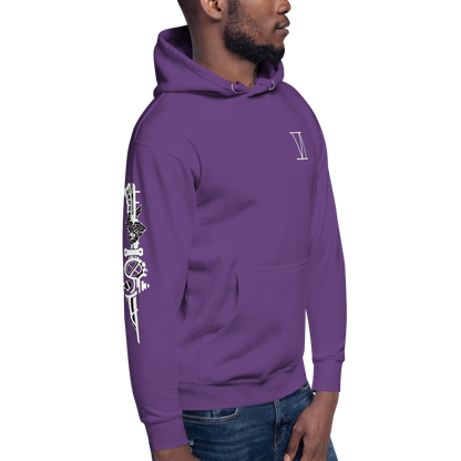 VI Unisex Hoodie – Einzigartiges Design für Fans