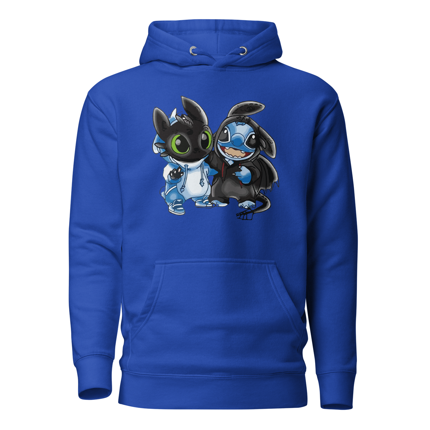 Ohnezahn und Stitch Unisex Heavy Blend™ Kapuzenpullover, Custom Hoodie