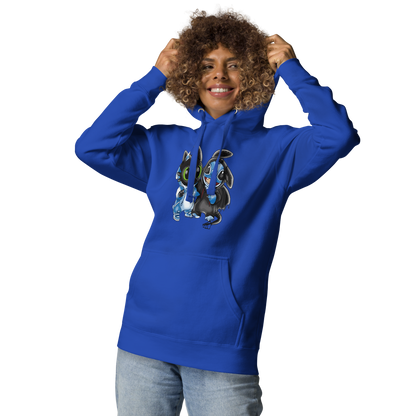 Toothless and Stitch Unisex Heavy Blend™ Hooded Sweatshirt, Custom Hoodie