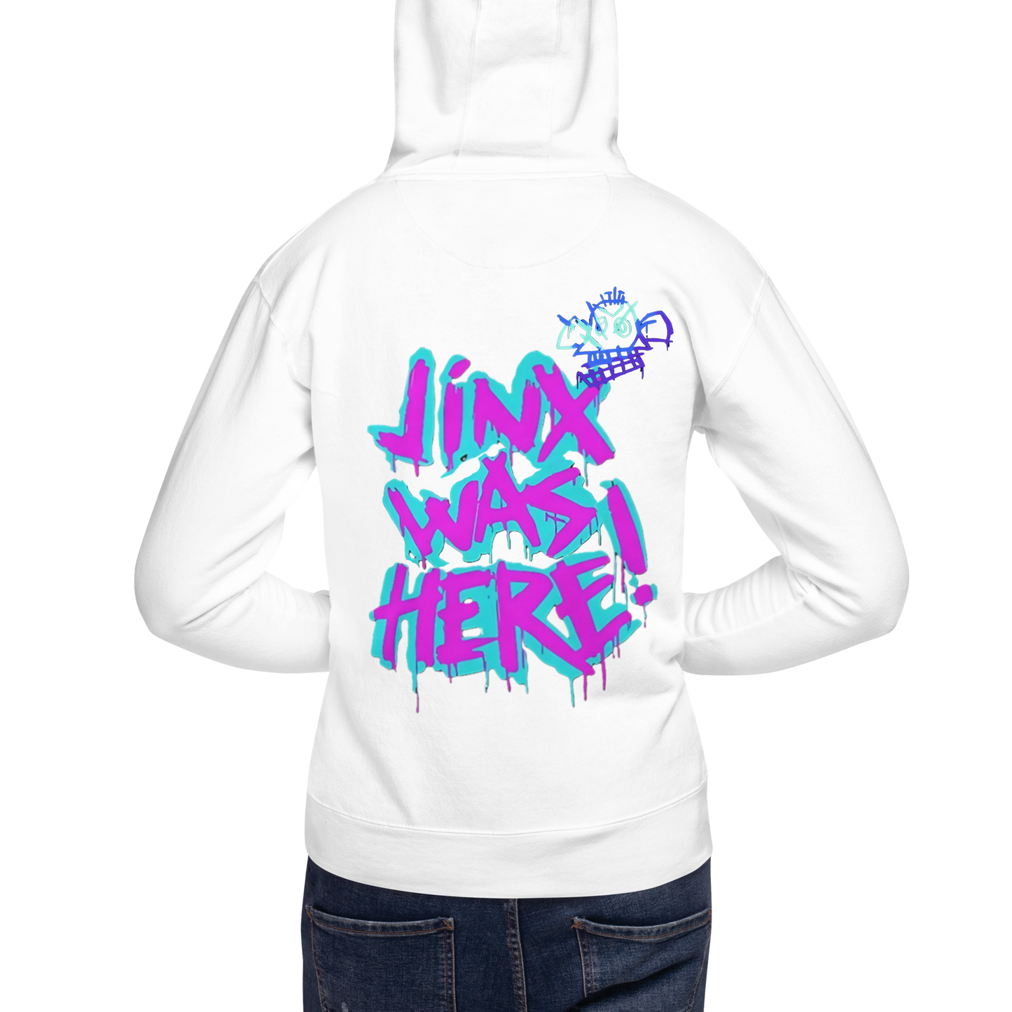 Jinxed Hoodie, Unisex Sweatshirt für Gamer-Fans